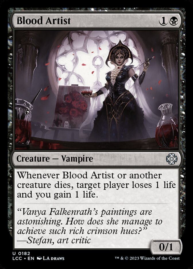 Blood Artist lcc 182