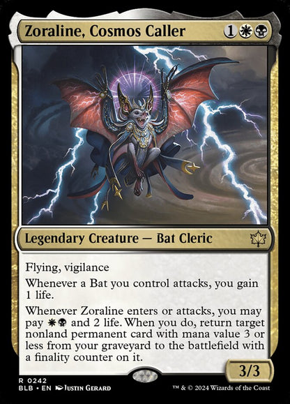 Zoraline, Cosmos Caller blb 242
