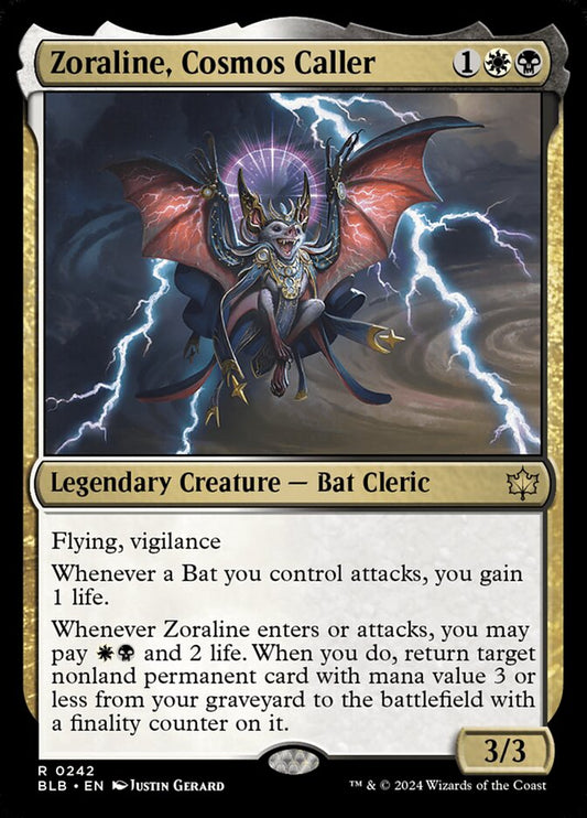 Zoraline, Cosmos Caller blb 242