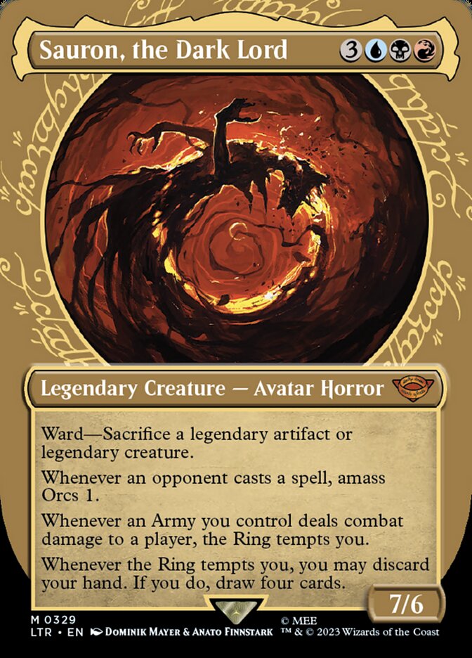 Sauron, the Dark Lord ltr 329