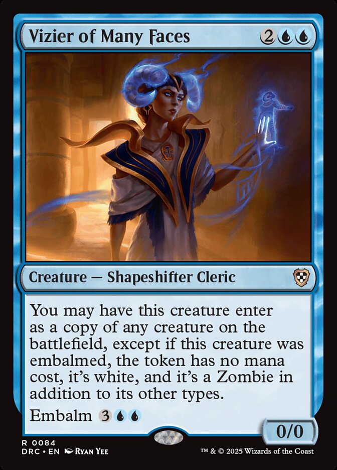 Vizier of Many Faces drc 84