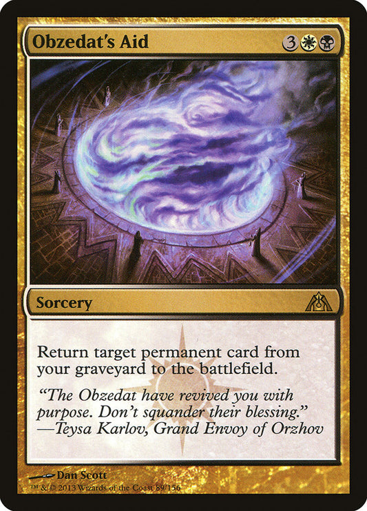 Obzedat's Aid dgm 89