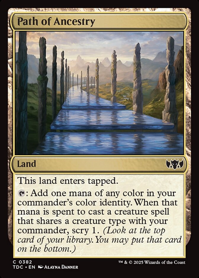 Path of Ancestry tdc 382