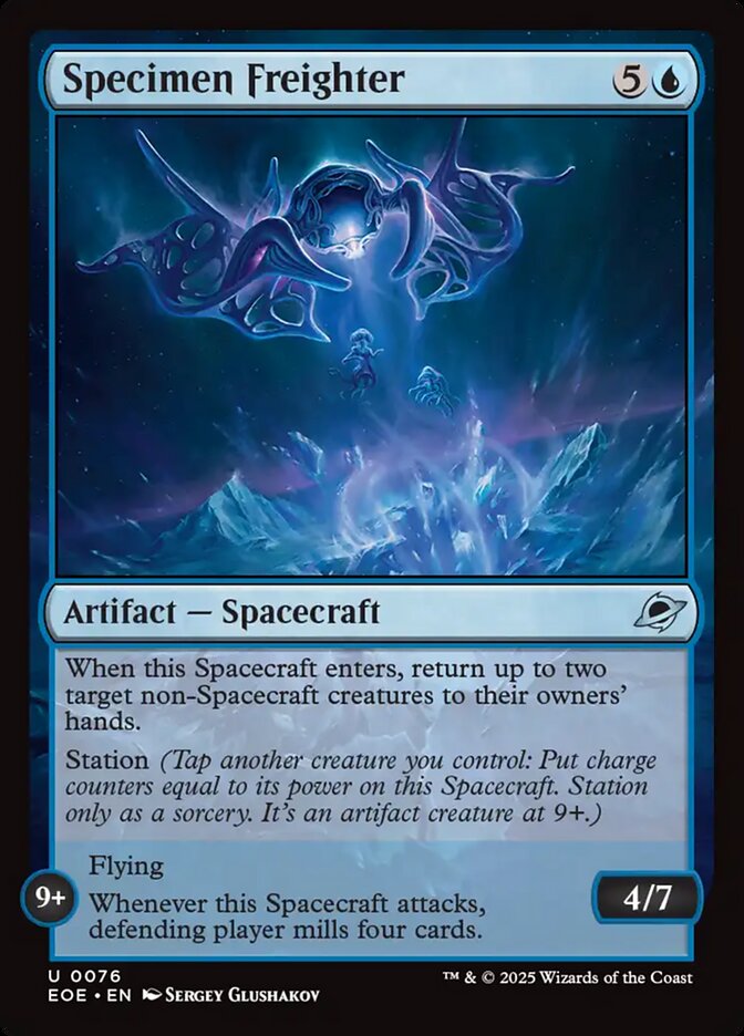 Specimen Freighter eoe 76