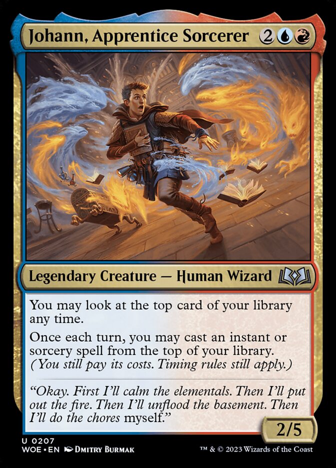 Johann, Apprentice Sorcerer woe 207