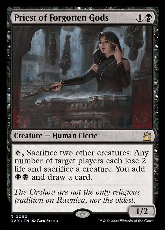 Priest of Forgotten Gods rvr 90