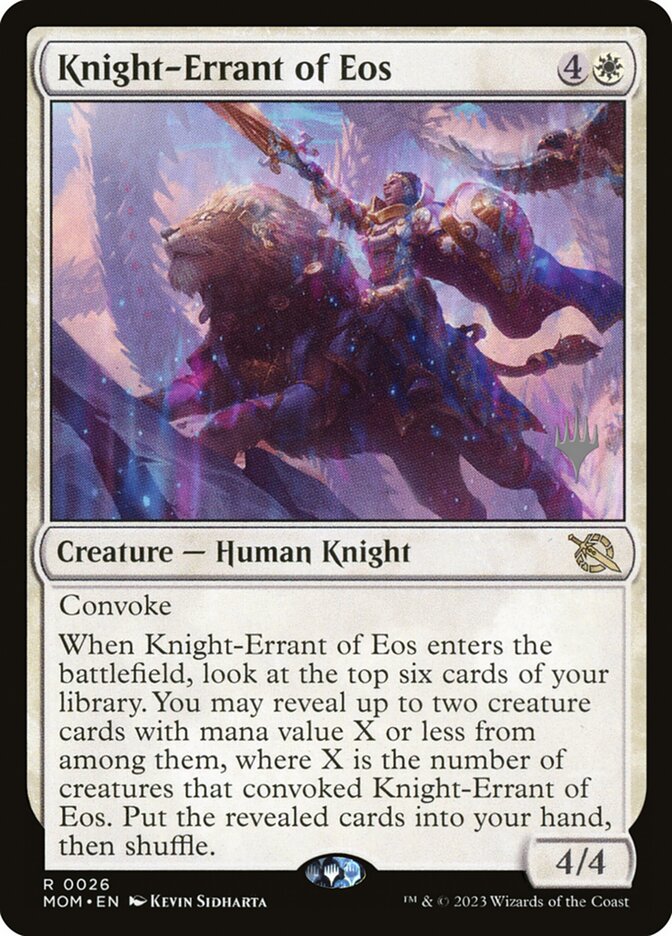 Knight-Errant of Eos pmom 26p