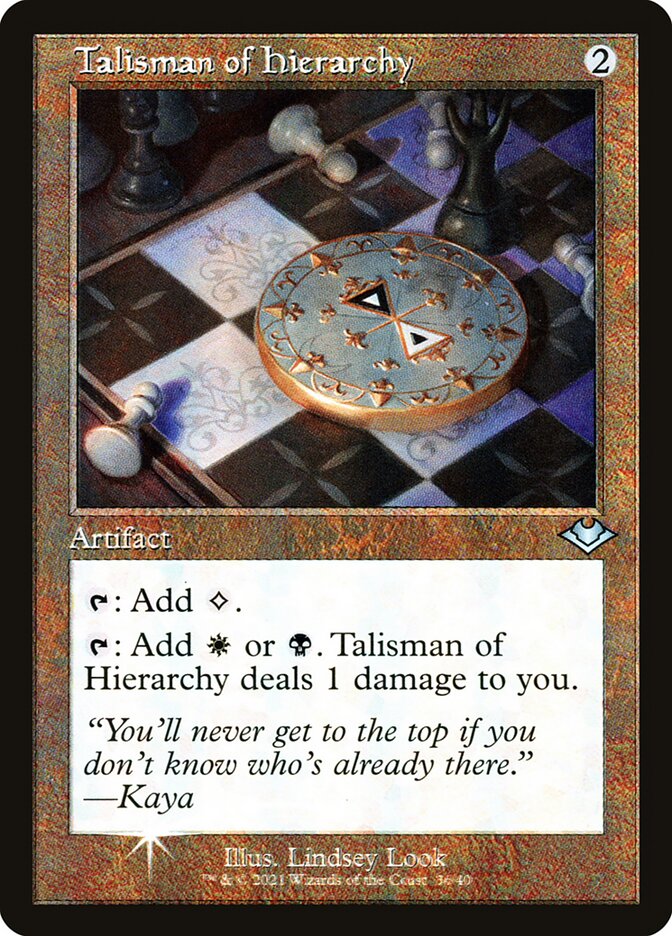 Talisman of Hierarchy h1r 36