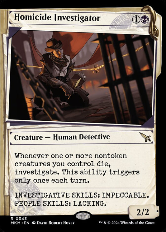 Homicide Investigator mkm 343