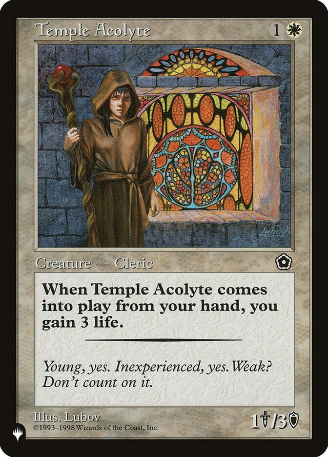 Temple Acolyte plst P02-23