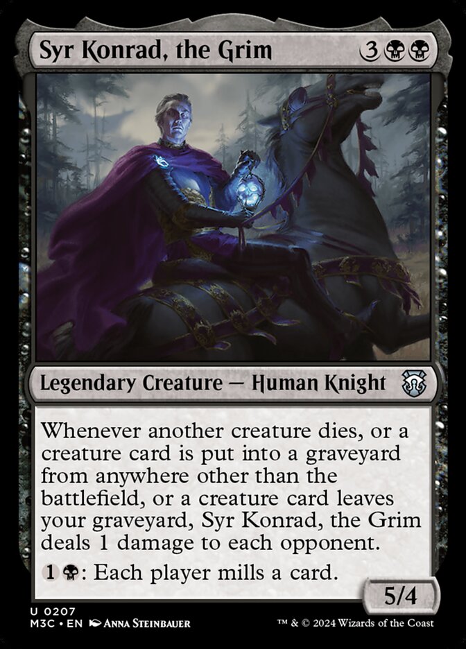 Syr Konrad, the Grim m3c 207