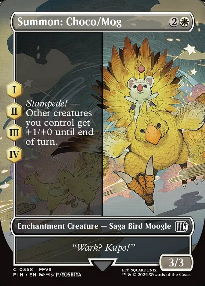 Summon: Choco/Mog fin 358