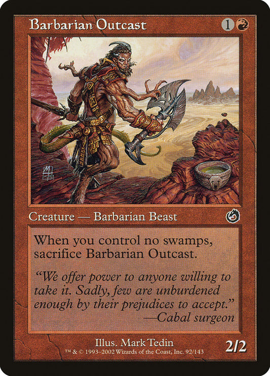 Barbarian Outcast tor 92