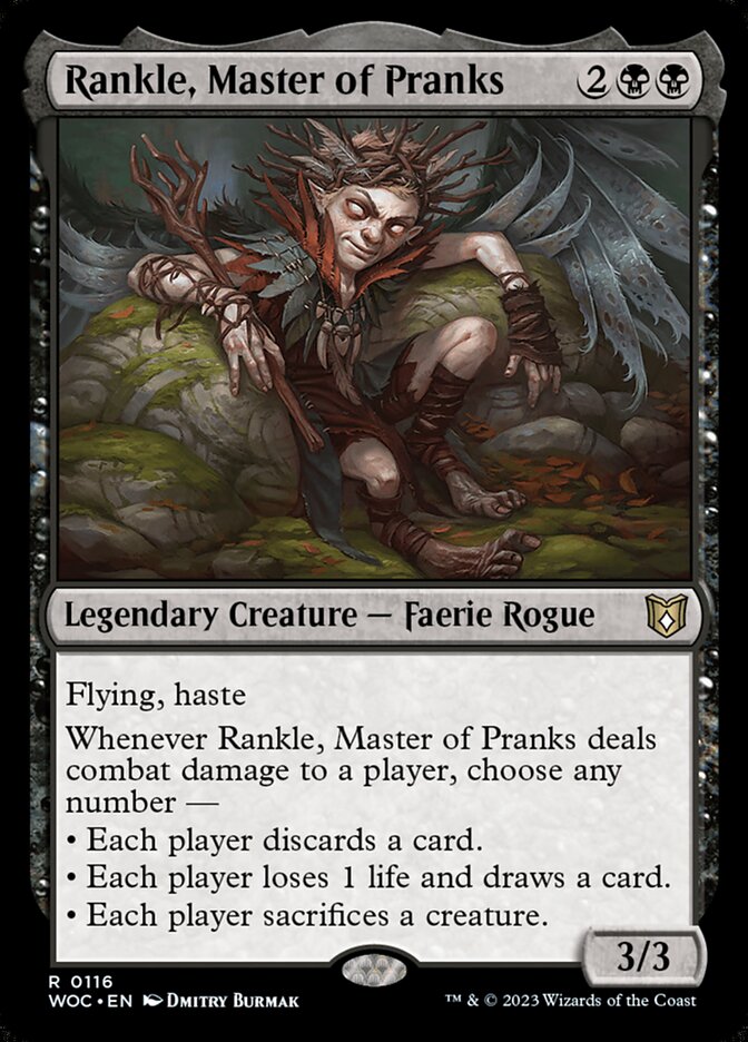 Rankle, Master of Pranks woc 116