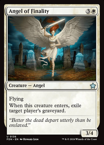 Angel of Finality fdn 136