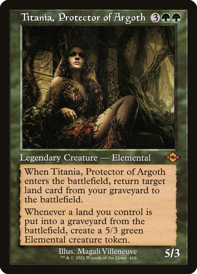 Titania, Protector of Argoth mh2 416