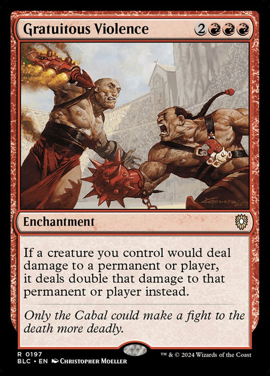 Gratuitous Violence blc 197