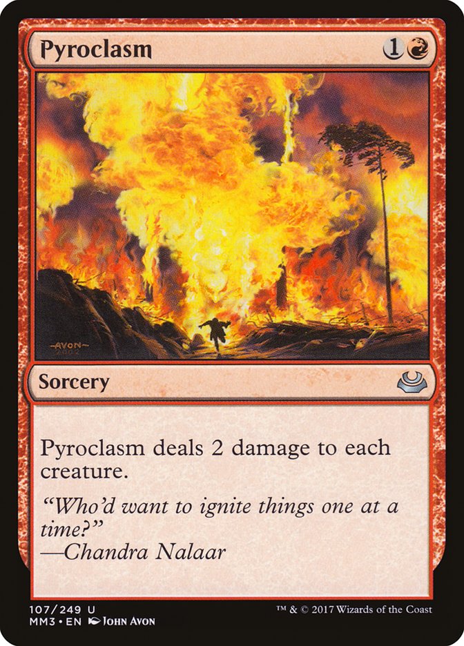 Pyroclasm mm3 107