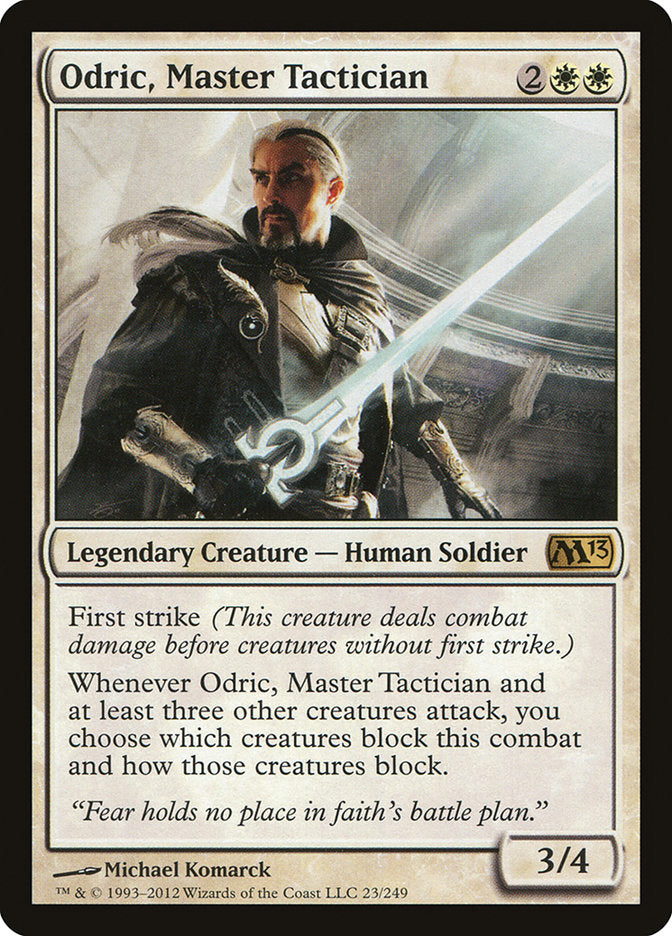 Odric, Master Tactician m13 23
