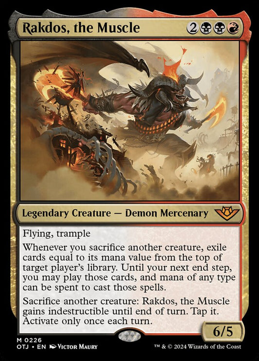 Rakdos, the Muscle otj 226