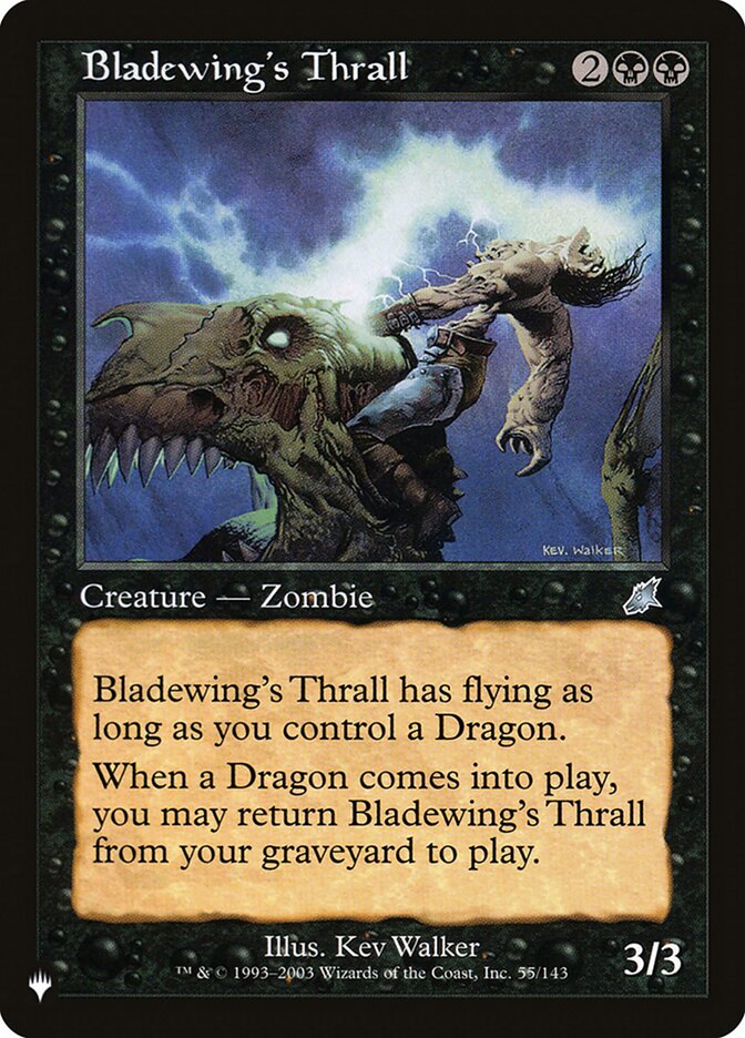 Bladewing's Thrall plst SCG-55