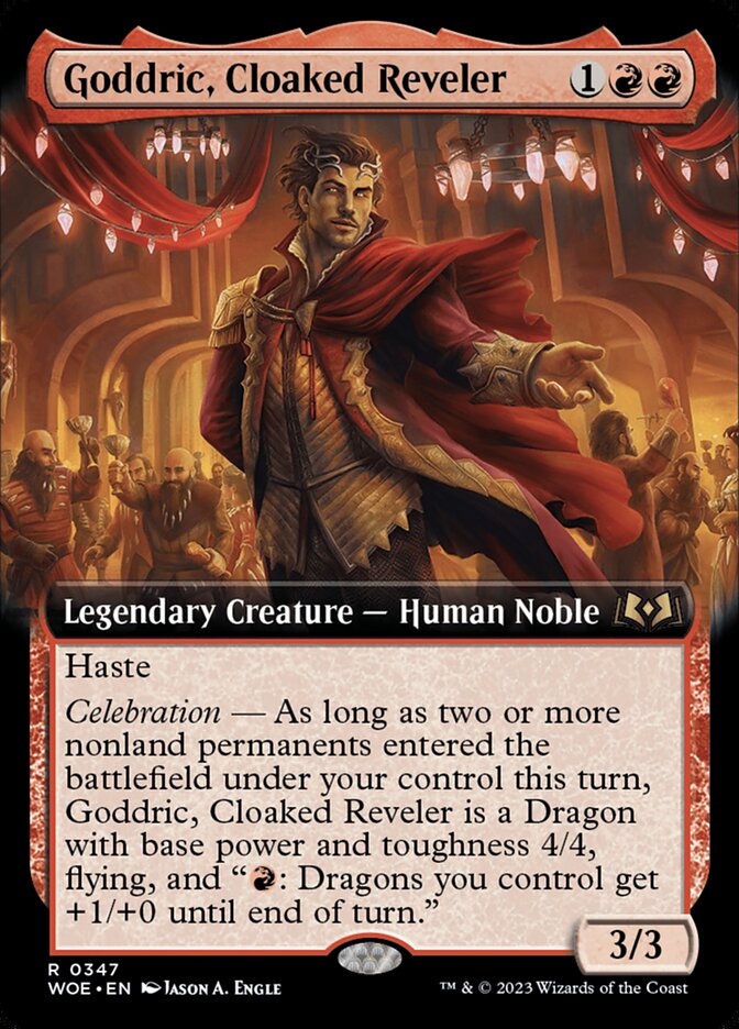 Goddric, Cloaked Reveler woe 347