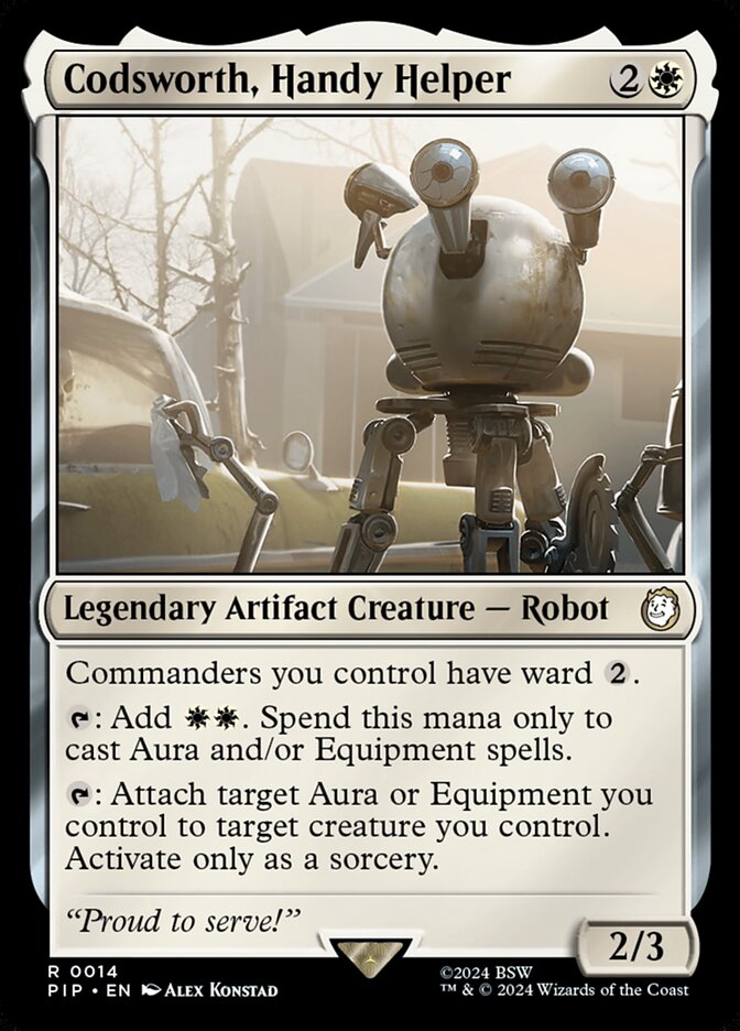 Codsworth, Handy Helper pip 14