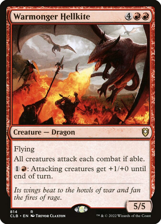 Warmonger Hellkite clb 814