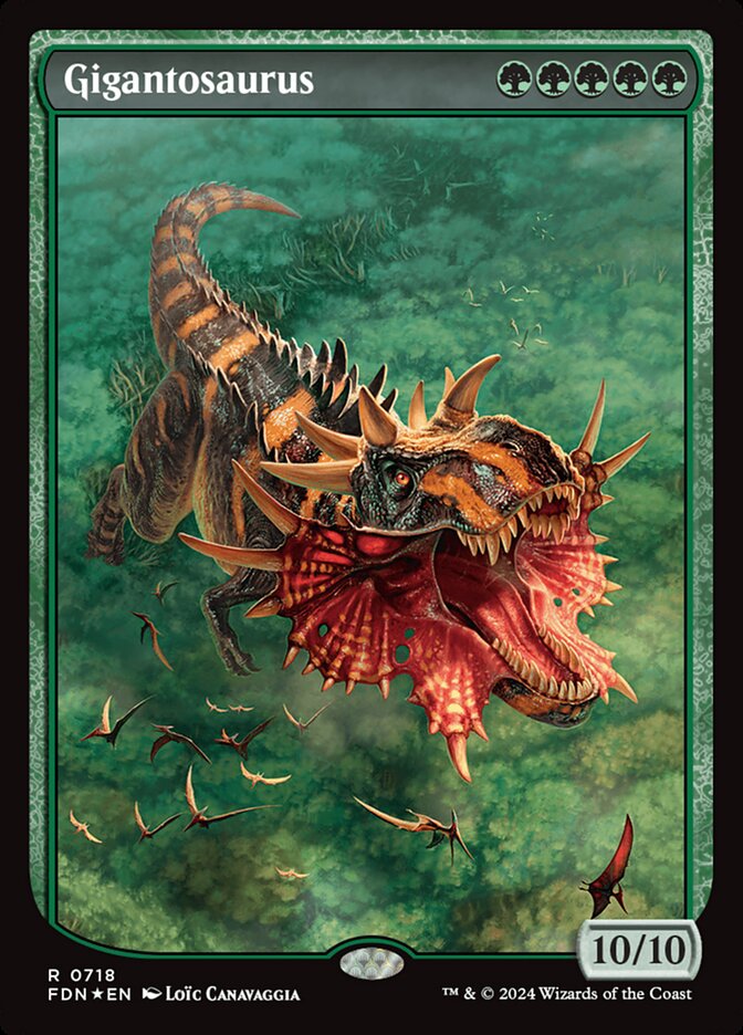 Gigantosaurus fdn 718