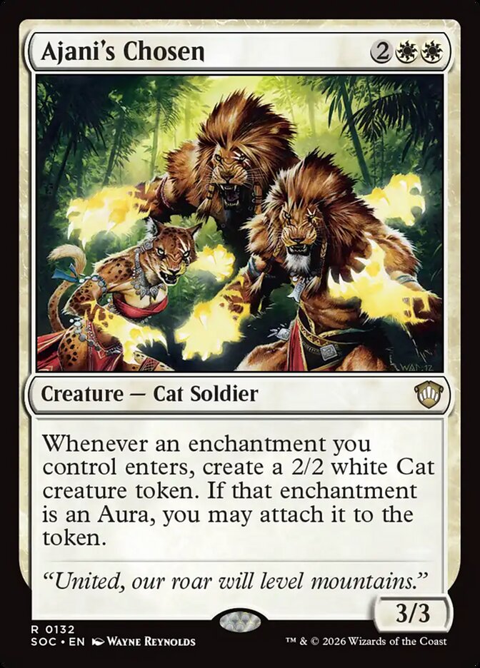 Ajani's Chosen soc 132