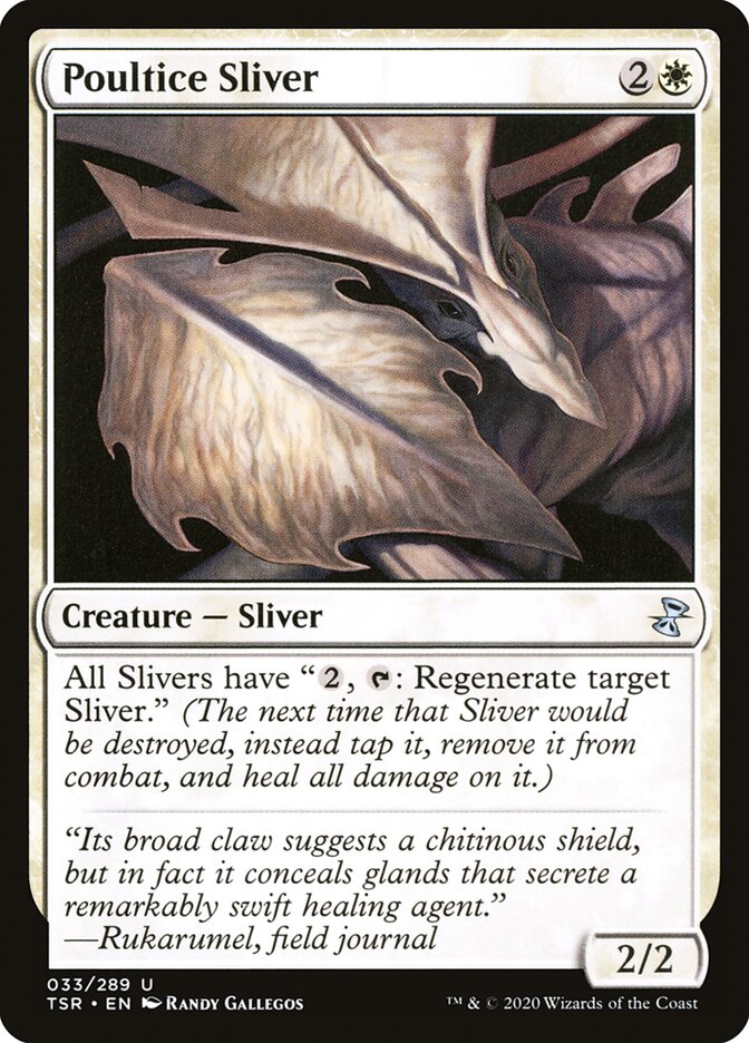 Poultice Sliver tsr 33
