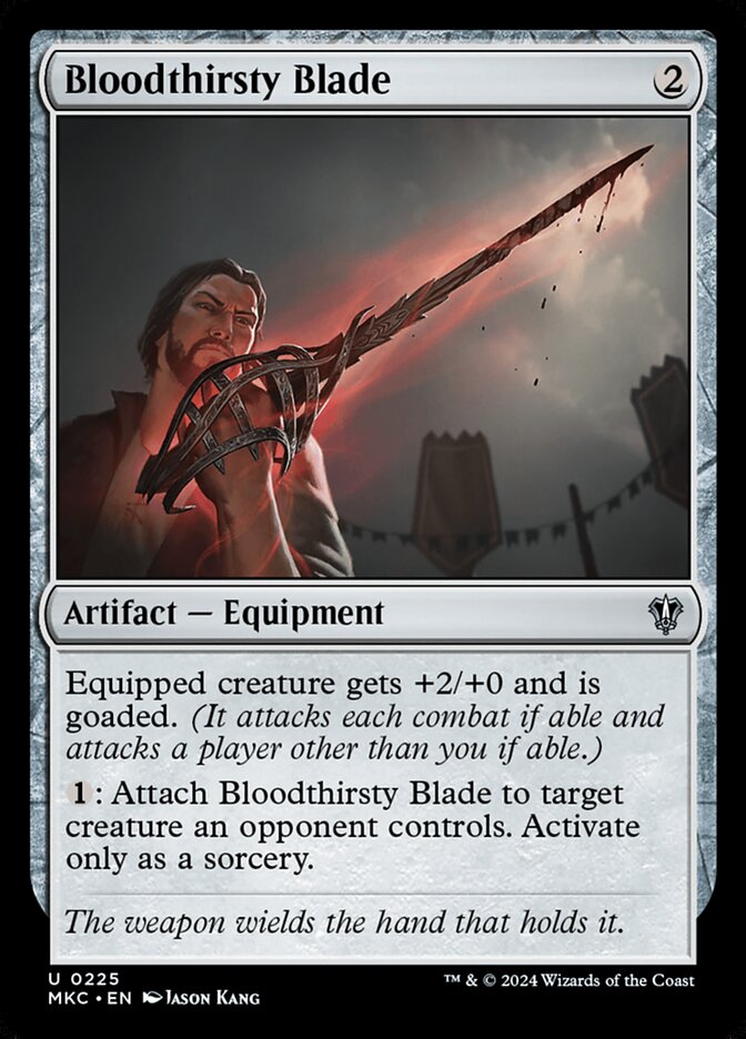 Bloodthirsty Blade mkc 225
