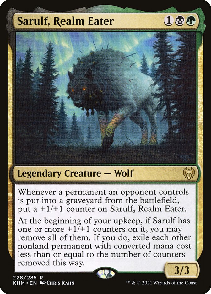 Sarulf, Realm Eater khm 228