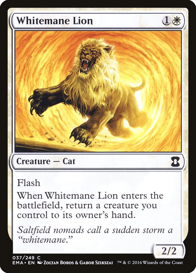 Whitemane Lion ema 37