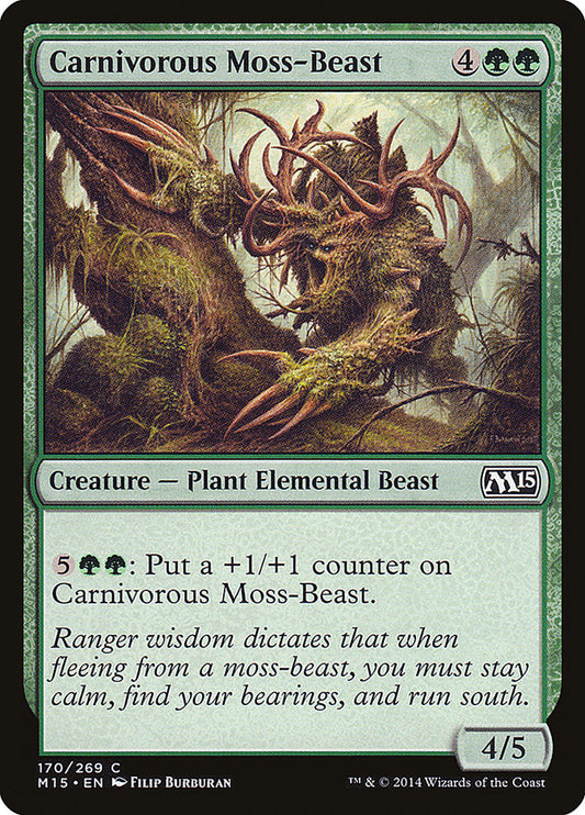Carnivorous Moss-Beast m15 170