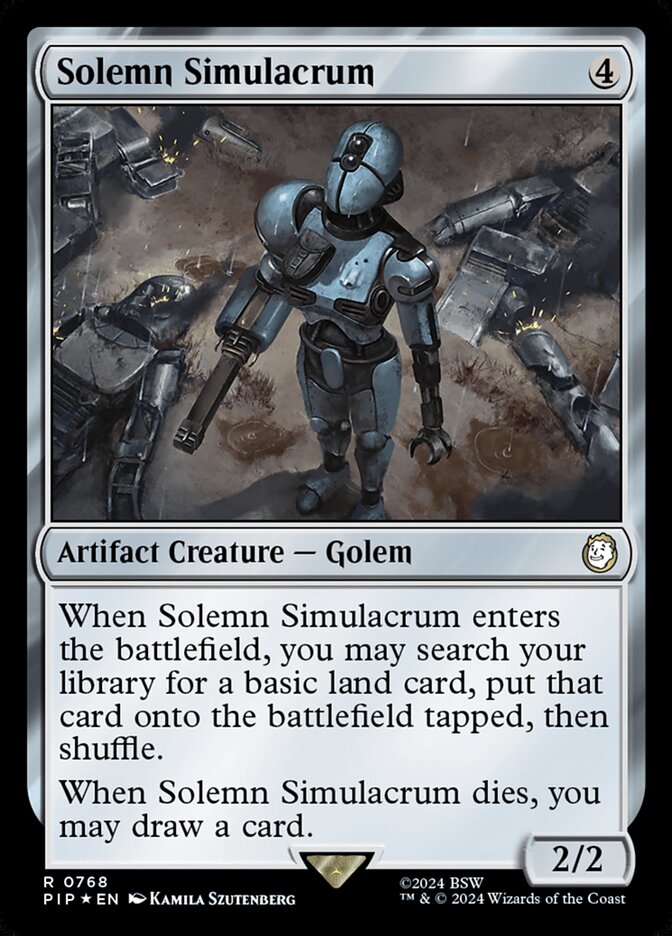 Solemn Simulacrum pip 768