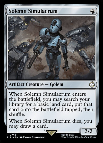 Solemn Simulacrum pip 768