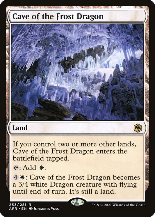 Cave of the Frost Dragon afr 253