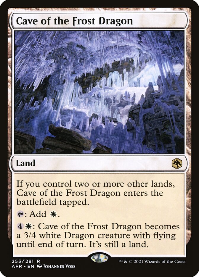 Cave of the Frost Dragon afr 253