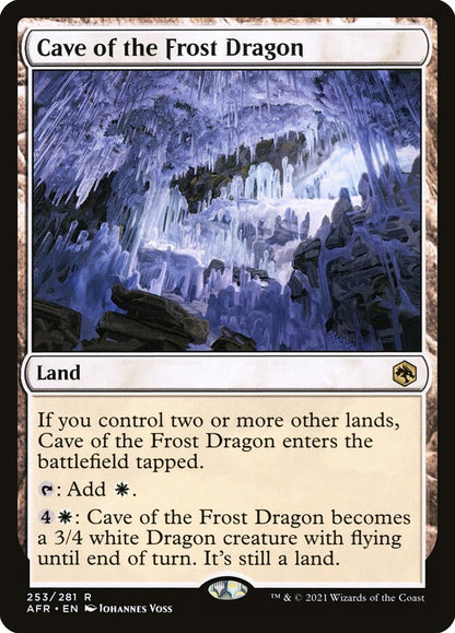 Cave of the Frost Dragon afr 253