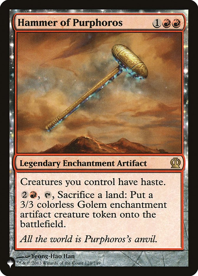 Hammer of Purphoros plst THS-124