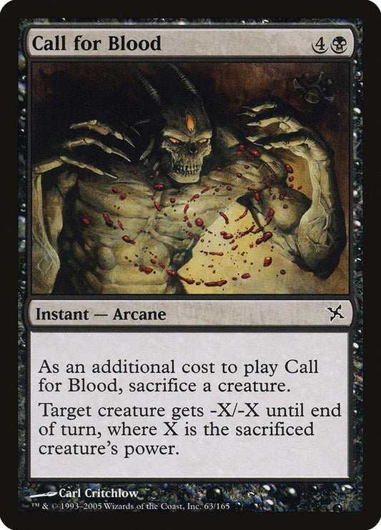 Call for Blood bok 63