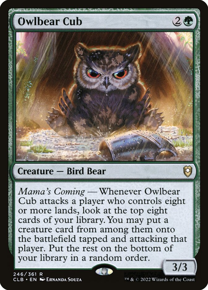 Owlbear Cub clb 246