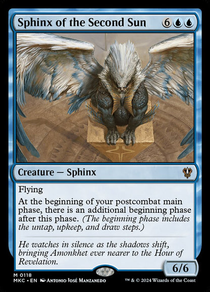 Sphinx of the Second Sun mkc 118