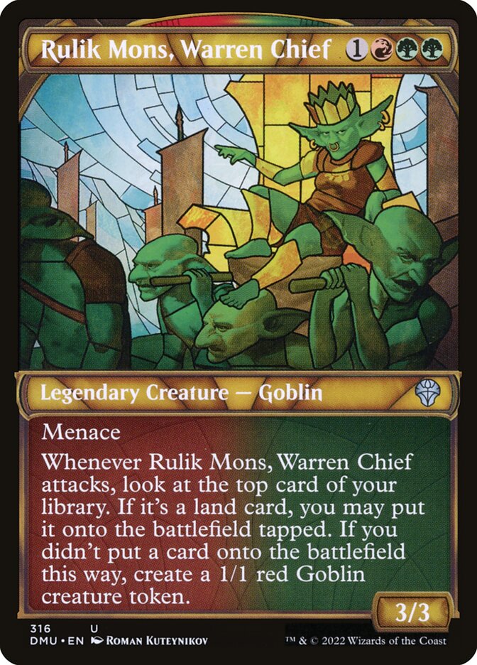 Rulik Mons, Warren Chief dmu 316