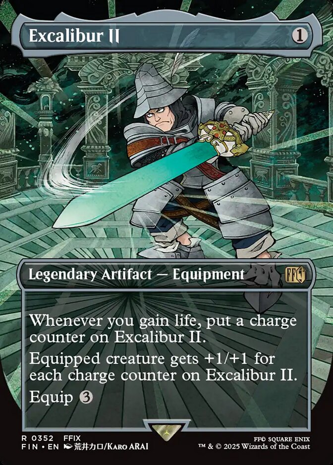 Excalibur II fin 352