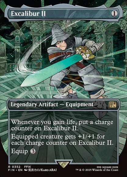 Excalibur II fin 352