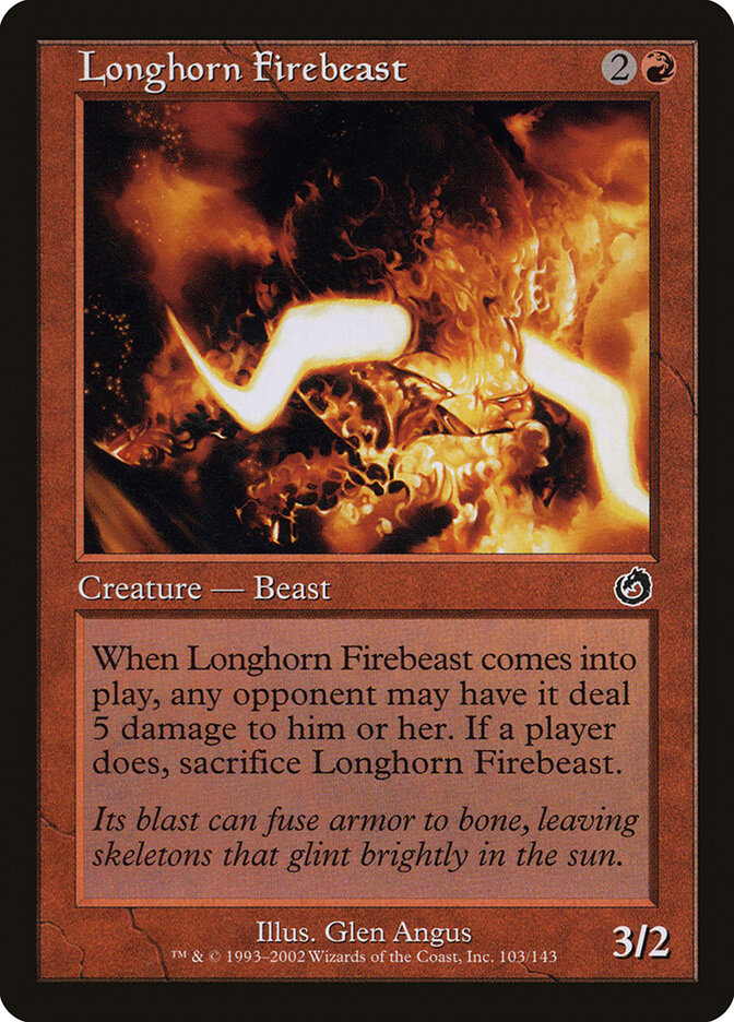 Longhorn Firebeast tor 103