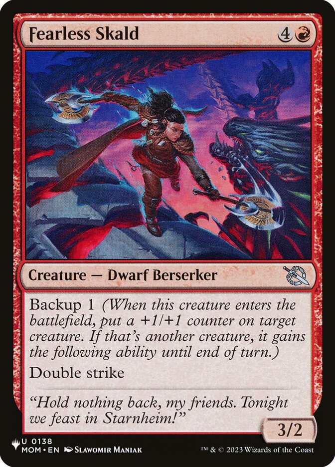 Fearless Skald plst MOM-138