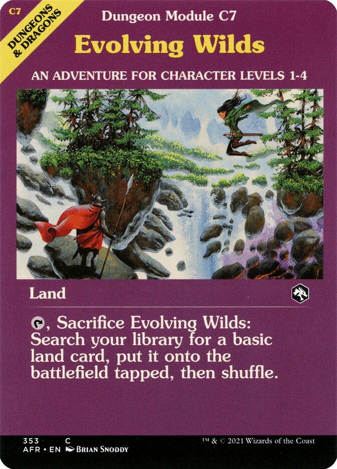 Evolving Wilds afr 353